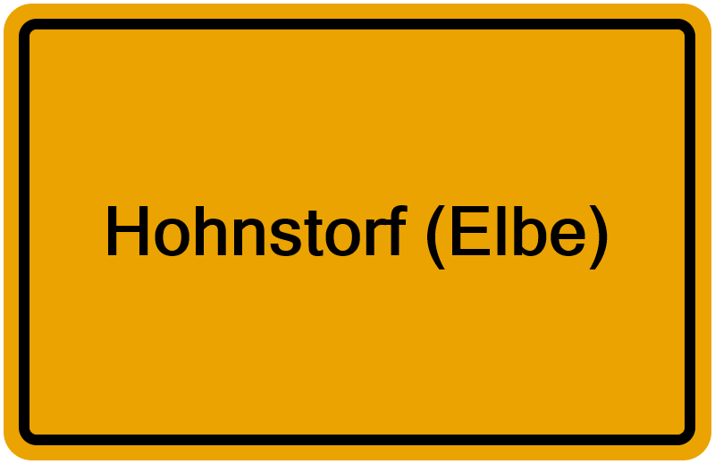 Handelsregisterauszug Hohnstorf (Elbe)